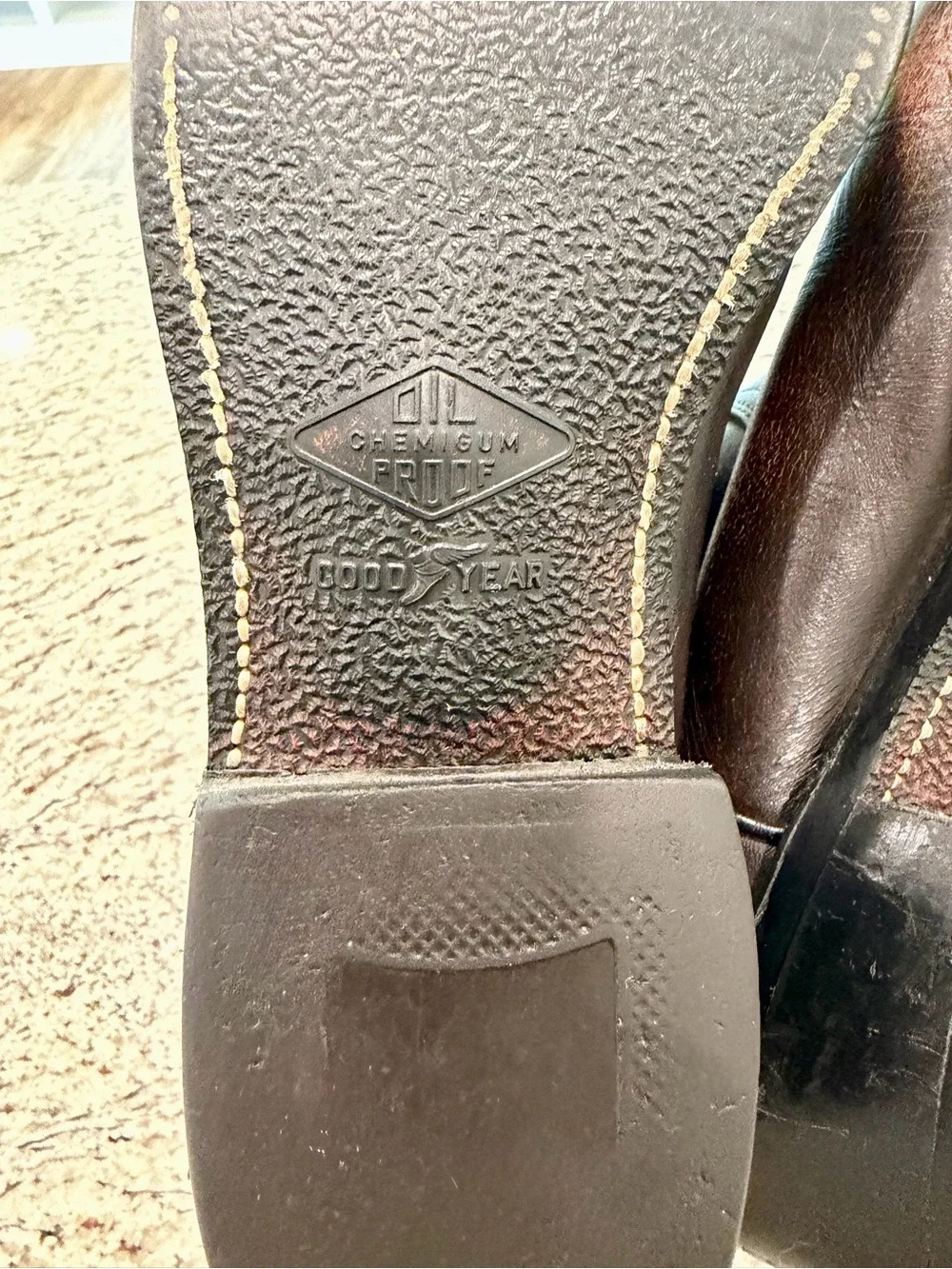 Vintage 80s Red Wing Pecos Boots 9801 Western Mens 11.5 D Leather Rare